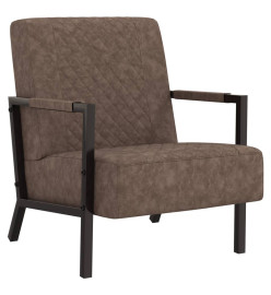 Fauteuil Marron foncé Similicuir