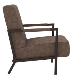 Fauteuil Marron foncé Similicuir