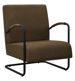 Fauteuil Marron foncé Tissu