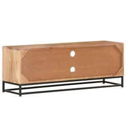 Meuble TV 110x30x40 cm Bois d'acacia massif