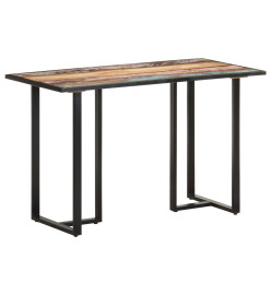 Table de salle à manger 120 cm Bois de récupération massif