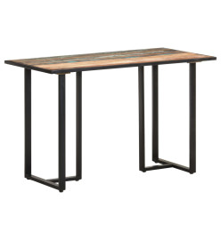 Table de salle à manger 120 cm Bois de récupération massif