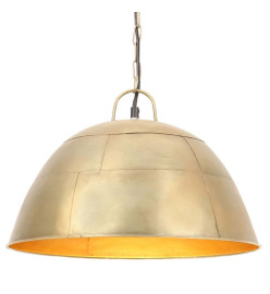 Lampe suspendue industrielle vintage 25 W Laiton Rond 41 cm E27