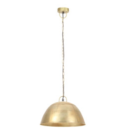 Lampe suspendue industrielle vintage 25 W Laiton Rond 41 cm E27