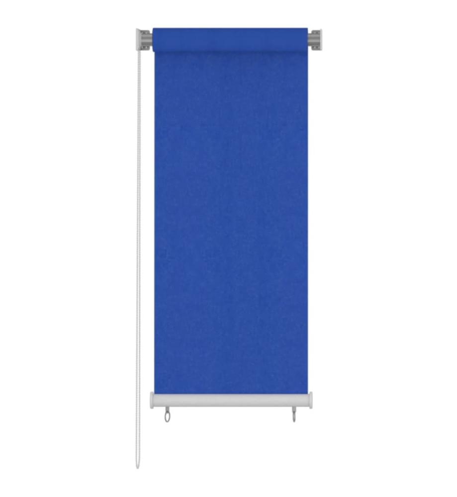 Store roulant d'extérieur 60x140 cm Bleu PEHD