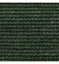 Voile d'ombrage 160 g/m² Vert foncé 3x3x4,2 m PEHD