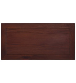 Table basse Marron classique 100x50x30 cm Bois d'acajou massif