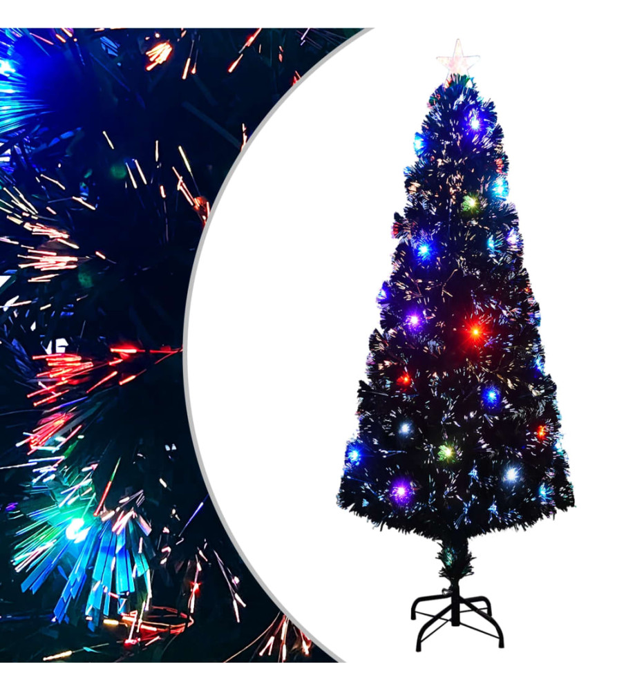 Sapin de Noël artificiel avec support/LED 240 cm fibre optique