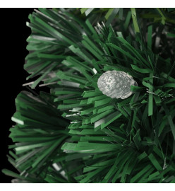 Sapin de Noël artificiel avec support/LED 240 cm fibre optique