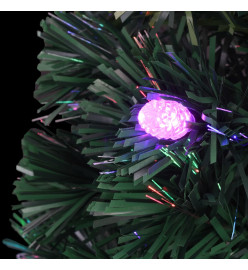 Sapin de Noël artificiel avec support/LED 240 cm fibre optique