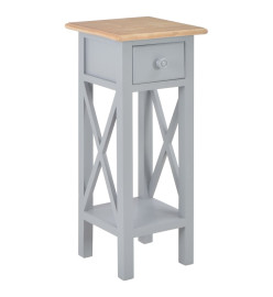 Table d'appoint Gris 27 x 27 x 65,5 cm Bois