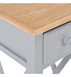 Table d'appoint Gris 27 x 27 x 65,5 cm Bois