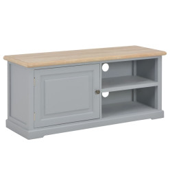 Meuble TV Gris 90 x 30 x 40 cm Bois