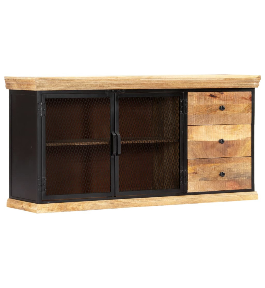 Buffet 150x40x75 cm Bois de manguier solide