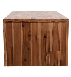 Table basse Bois d'acacia massif 90 x 50 x 37,5 cm