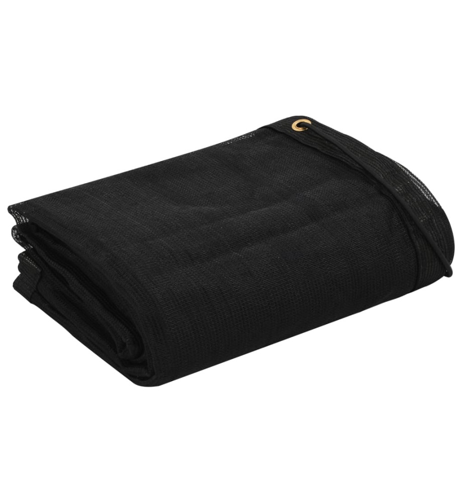 Filet pour remorque PEHD 2 x 3 m Noir