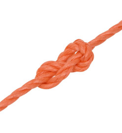 Corde de travail Orange 3 mm 250 m Polypropylène