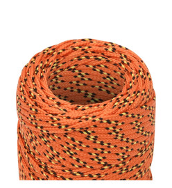 Corde de bateau Orange 2 mm 250 m Polypropylène