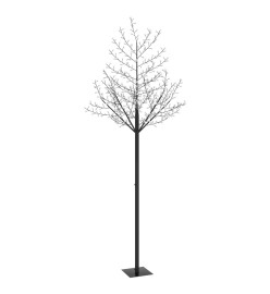 Sapin de Noël 600 LED blanc chaud Cerisier en fleurs 300 cm