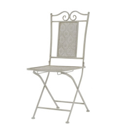 Ensemble de bistro 3 pcs Acier Gris