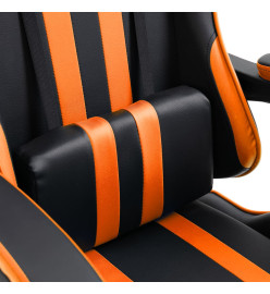 Chaise de jeu Orange Similicuir