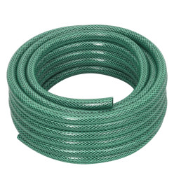 Tuyau d'arrosage avec jeu de raccords vert 0,6" 50 m PVC