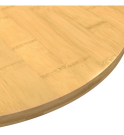 Dessus de table Ø60x1,5 cm bambou