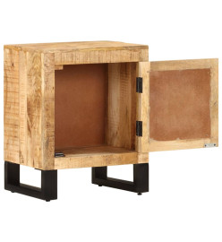 Table de chevet 40 x 30 x 50 cm Bois de manguier massif