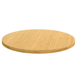 Dessus de table Ø60x2,5 cm bambou
