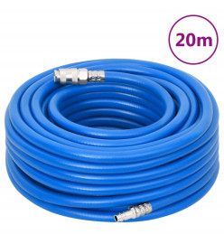 Tuyau d'air bleu 0,6" 20 m PVC