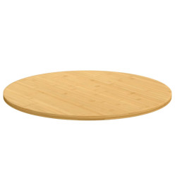 Dessus de table Ø80x1,5 cm bambou