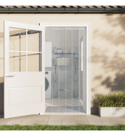 Rideau de porte transparent 200 mmx1,6 mm 10 m PVC