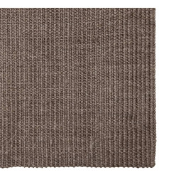 Tapis en sisal pour griffoir marron 66 x 250 cm