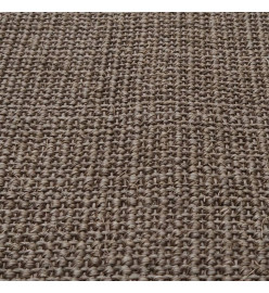 Tapis en sisal pour griffoir marron 100x350 cm