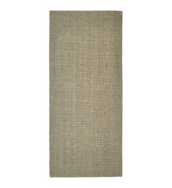 Tapis en sisal pour griffoir taupe 80x150 cm