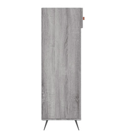 Armoire à chaussures sonoma gris 60x35x105 cm bois d'ingénierie