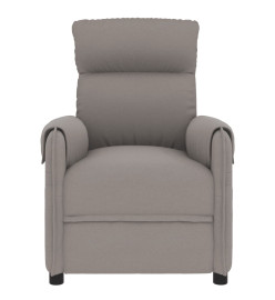 Fauteuil de massage Taupe Tissu