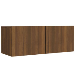 Ensemble de meubles TV 5 pcs Chêne marron Bois d'ingénierie