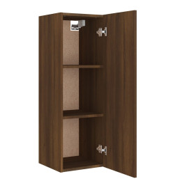 Ensemble de meubles TV 5 pcs Chêne marron Bois d'ingénierie