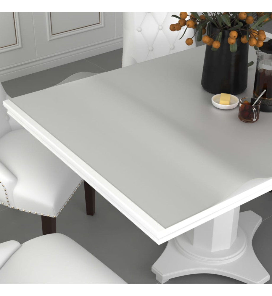 Protecteur de table mat 120x60 cm 1,6 mm PVC