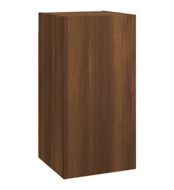 Ensemble de meubles TV 7 pcs Chêne marron Bois d'ingénierie