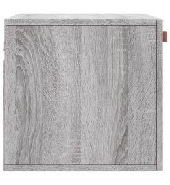 Armoire murale Sonoma gris 60x36,5x35 cm Bois d'ingénierie