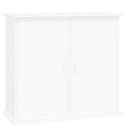 Support pour aquarium blanc 81x36x73 cm bois d'ingénierie