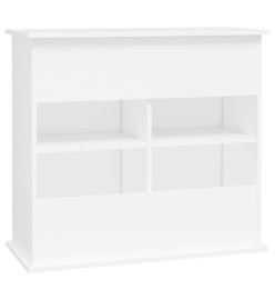 Support pour aquarium blanc 81x36x73 cm bois d'ingénierie