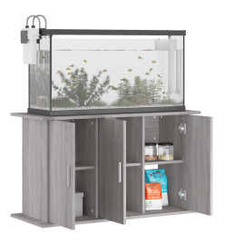 Support pour aquarium sonoma gris 101x41x58cm bois d'ingénierie