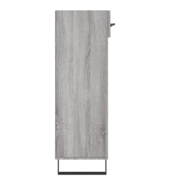 Armoire à chaussures sonoma gris 60x35x105 cm bois d'ingénierie