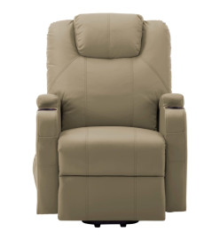 Fauteuil de massage Cappuccino Similicuir