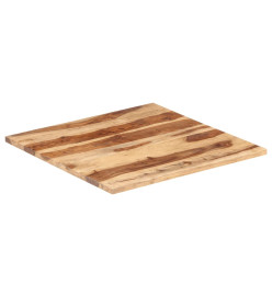 Dessus de table Bois solide 25-27 mm 60x60 cm