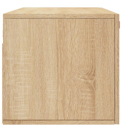 Armoire murale chêne sonoma 100x36,5x35 cm bois d'ingénierie