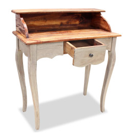 Bureau Bois de récupération massif 80 x 40 x 92 cm